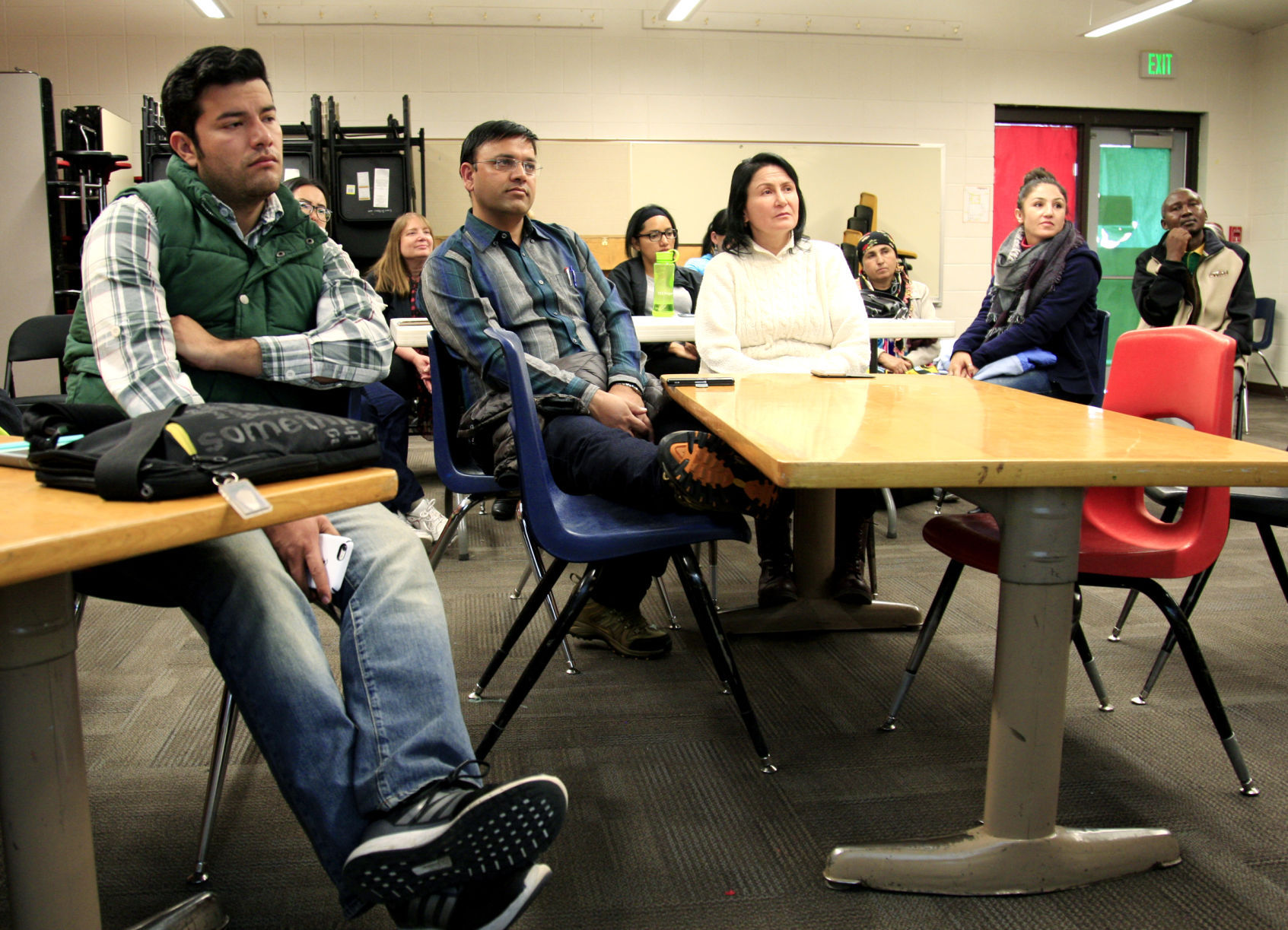 Eighteen teachers from 11 countries visit Crow Agency